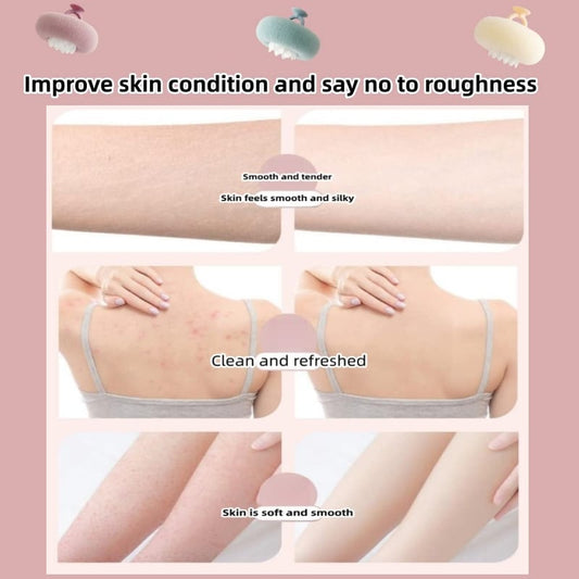 💕Szívókorongos, szuperpuha fürdőszivacs virág💦