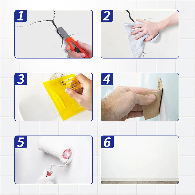 Elasztikus repedésálló faljavító paszta