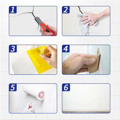 Elasztikus repedésálló faljavító paszta