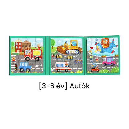 🎅 Korlátozott ideig 45% kedvezménnyel 🎁 Mágneses építőkönyv gyerekeknek 🧩👶💕