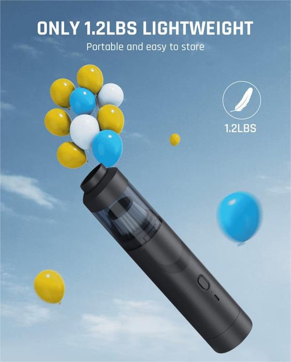 💥 Hordozható vezeték nélküli porszívó