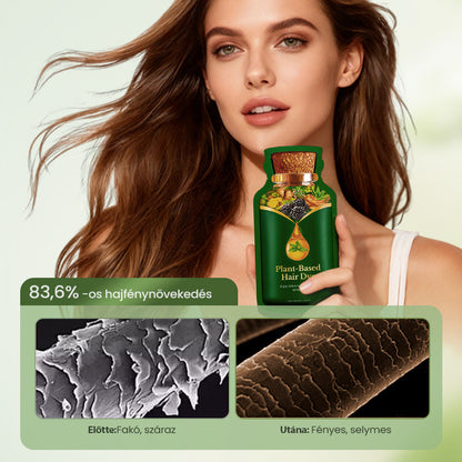 🎁Utolsó 50 szett elérhető📿Ingyenes rózsa nyaklánc Kíméletes, növényi alapú hajfesték – gyors hatású