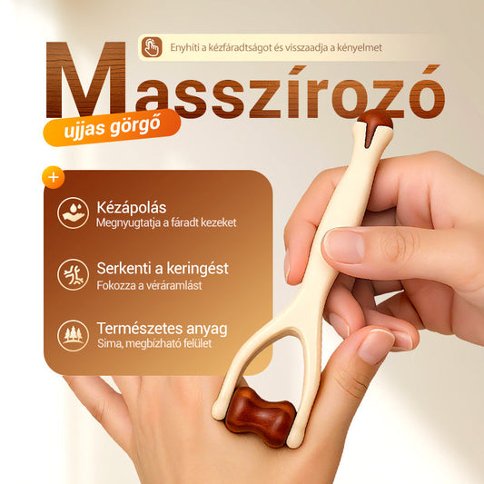 🔥 Bian kő ujj- és tenyérmasszírozó 🌿🤲