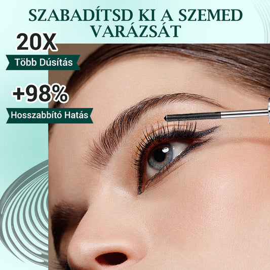 Hosszabbító és göndörítő szempillaspirál