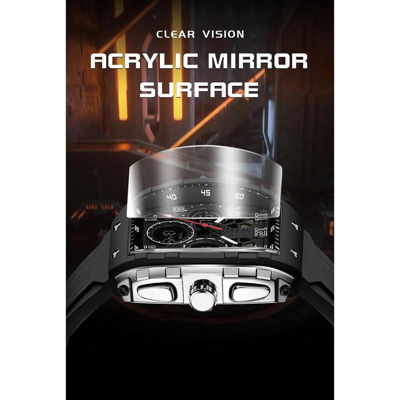 ⌚Férfi sportos, világító digitális automata karóra✨