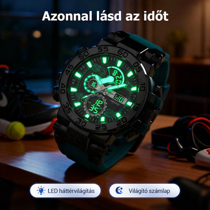 ⌚Vízálló, multifunkcionális LED digitális óra