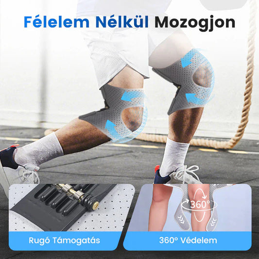 🦵Állítható sport térdvédők 【 Kettős térdvédő!】