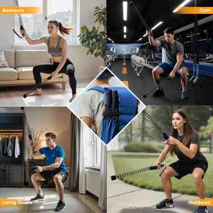 🔥💪 Intenzív fitnesz edzőkötelek | Tökéletesek otthoni és edzőtermi használatra 🏠💕