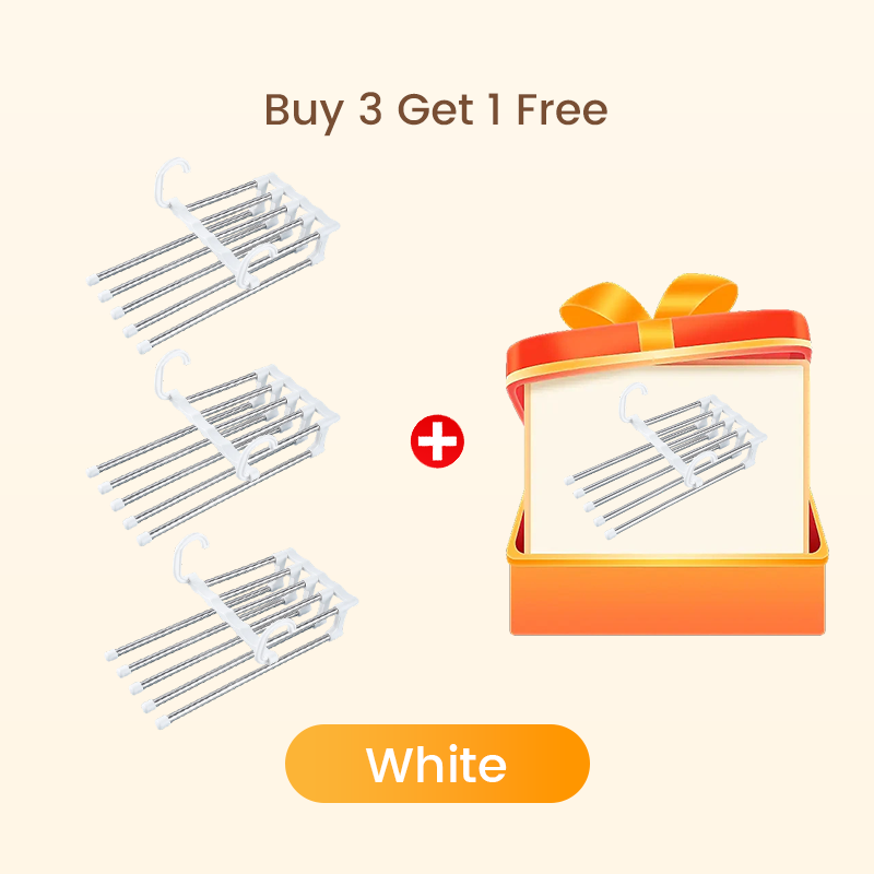 🔥Teleszkópos, összecsukható, többrétegű nadrágtároló állvány