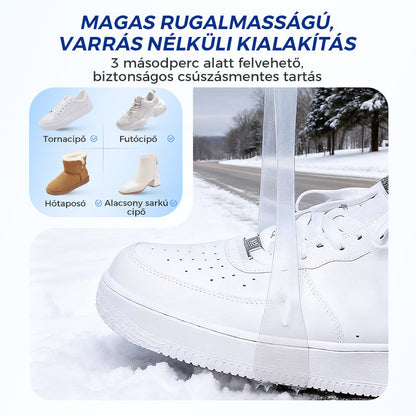 ❄️ Univerzális 5-Fogú Jégkapaszkodók Cipők és Csizmák Számára 👢🧊