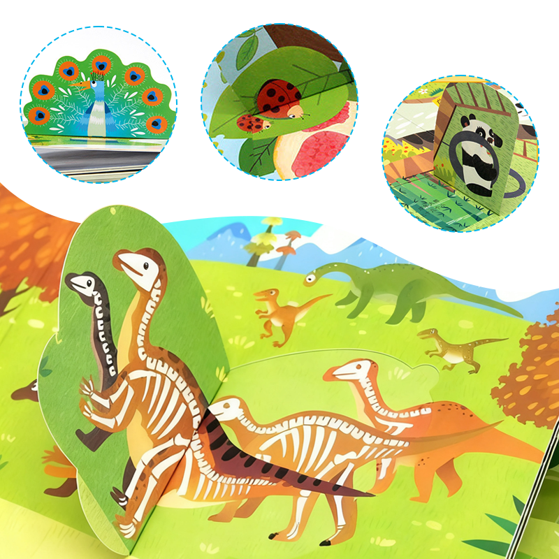 ✨📚 Interaktív 3D pop-up könyvek gyerekeknek: Tanulj és fedezz fel játékosan!