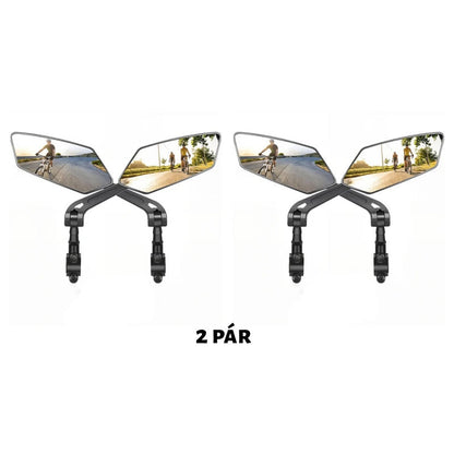 360 fokban forgatható visszapillantó tükör – alkalmas motorkerékpárokhoz és kerékpárokhoz