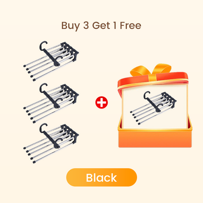 🔥Teleszkópos, összecsukható, többrétegű nadrágtároló állvány