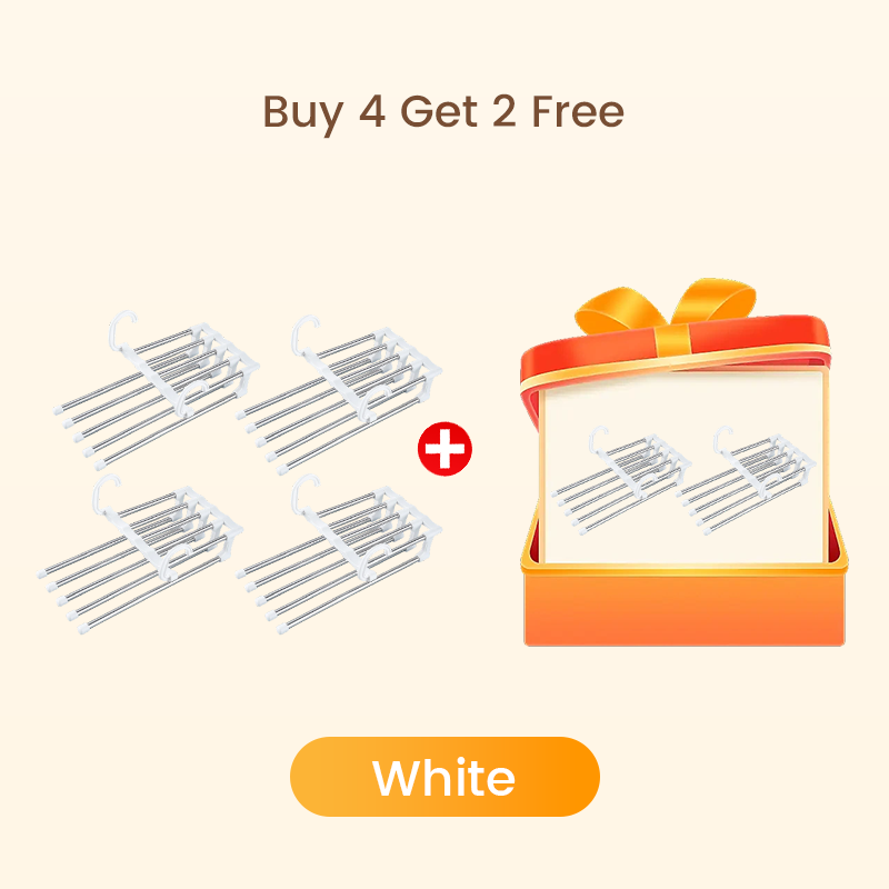 🔥Teleszkópos, összecsukható, többrétegű nadrágtároló állvány