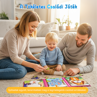 🎅 Korlátozott ideig 45% kedvezménnyel 🎁 Mágneses építőkönyv gyerekeknek 🧩👶💕