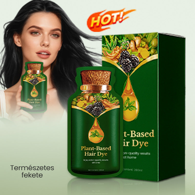 🎁Utolsó 50 szett elérhető📿Ingyenes rózsa nyaklánc Kíméletes, növényi alapú hajfesték – gyors hatású