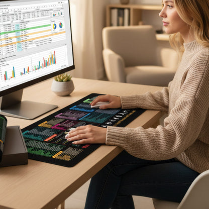 🔥 Csúszásmentes egérpad billentyűparancsokkal 🧠💻