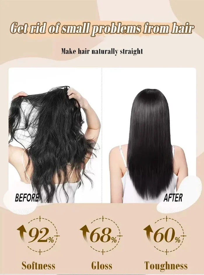✨Vásárlás 1 kap 1 ingyen✨Selyem és keratin kezelő hajkiegyenesítő krém