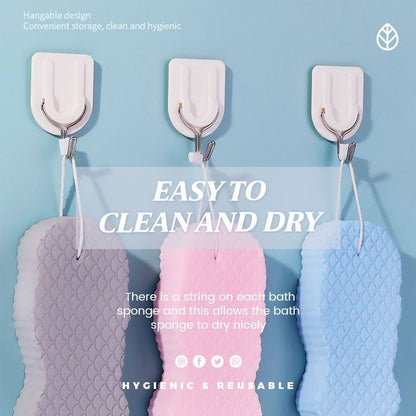 Szuper puha hámlasztó fürdőszivacs（Vásároljon 1et és kapjon 1et ingyen）