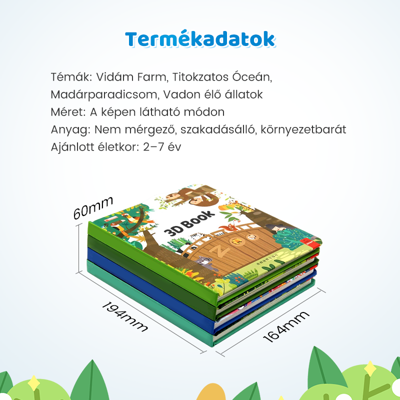 ✨📚 Interaktív 3D pop-up könyvek gyerekeknek: Tanulj és fedezz fel játékosan!