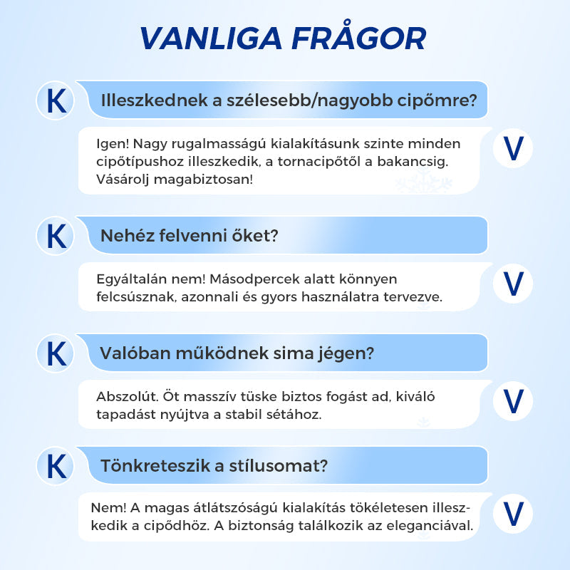 ❄️ Univerzális 5-Fogú Jégkapaszkodók Cipők és Csizmák Számára 👢🧊