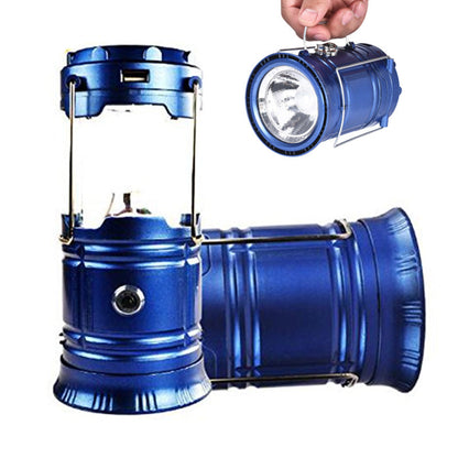 ⛺️Vízálló Kempinglámpa | Naperőműves, Összecsukható, Utazásbarát Töltéssel