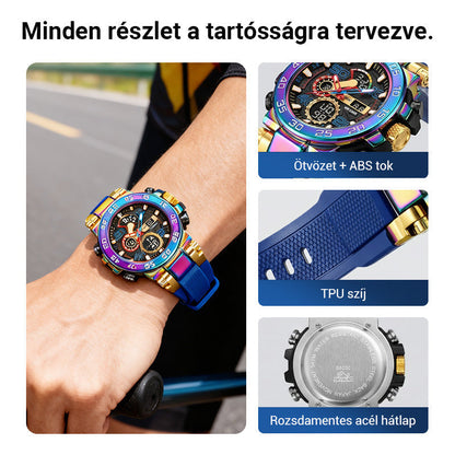 ⌚Vízálló, multifunkcionális LED digitális óra