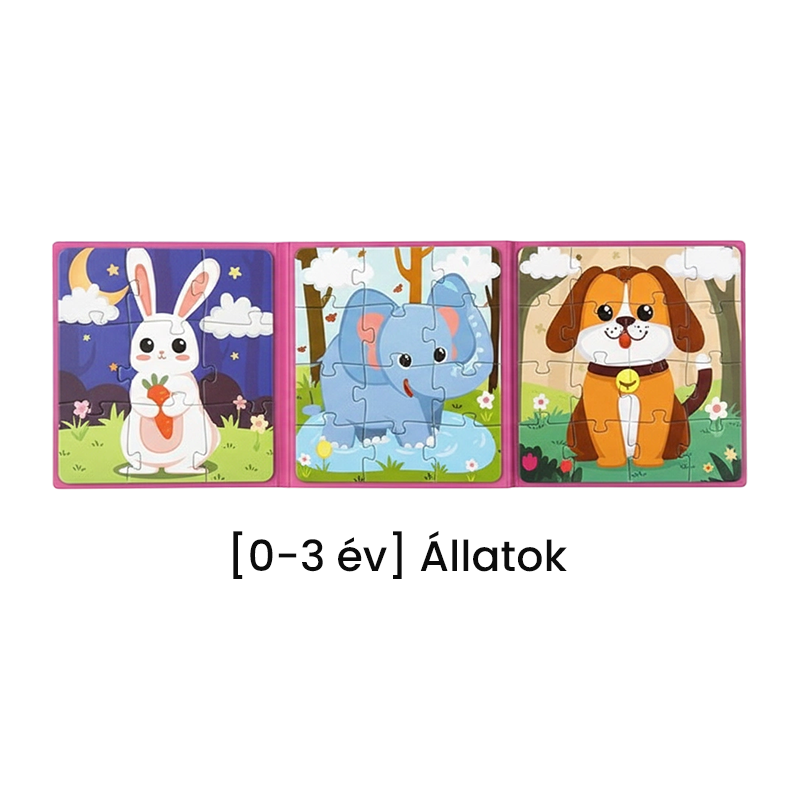 🎅 Korlátozott ideig 45% kedvezménnyel 🎁 Mágneses építőkönyv gyerekeknek 🧩👶💕