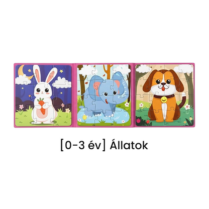 🎅 Korlátozott ideig 45% kedvezménnyel 🎁 Mágneses építőkönyv gyerekeknek 🧩👶💕