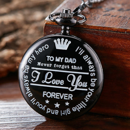 🎁Kvarc zsebóra lánccal