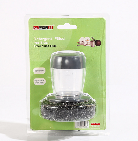 🧼 Konyhai szappanadagoló tenyérkefe 👨‍🍳👍