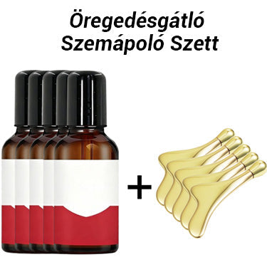 Ránctalanító szemkörnyékápoló szérum – intenzív hidratálás és feszesítés peptidkomplexszel a fiatalos kinézetű bőrért