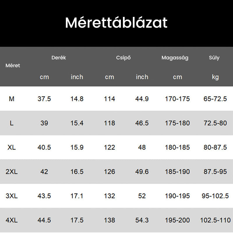 ✨Férfi kényelmes termikus nadrág grafit térdvédővel