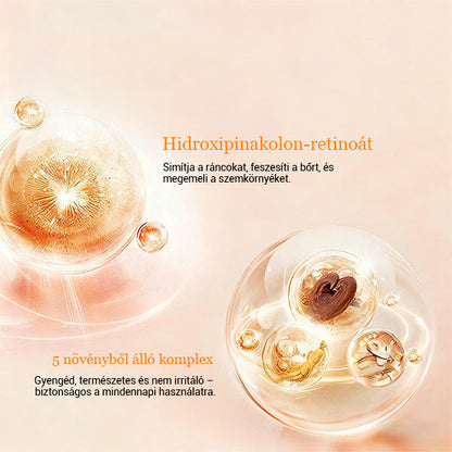 Ránctalanító szemkörnyékápoló szérum – intenzív hidratálás és feszesítés peptidkomplexszel a fiatalos kinézetű bőrért
