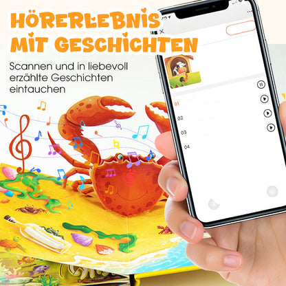 🦖3D állat témájú gyermekkönyvek – ✨hangos mesékkel kísérve