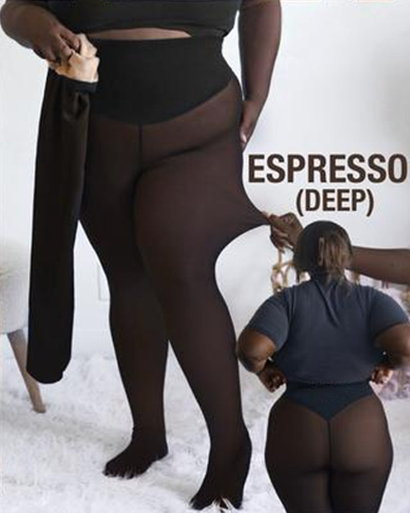 ⚡50K+ ELADVA!❄️Egyvarrásos alakformáló polár leggings💕Maradj melegen.Nézz ki menően