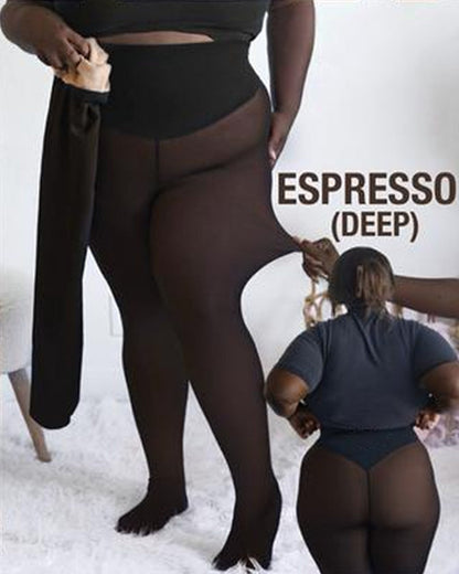 ⚡50K+ ELADVA!❄️Egyvarrásos alakformáló polár leggings💕Maradj melegen.Nézz ki menően