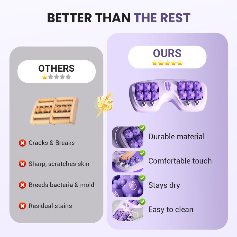 🦶 Hordozható dupla lábfürdő masszírozó – pihenés bárhol és bármikor🎁