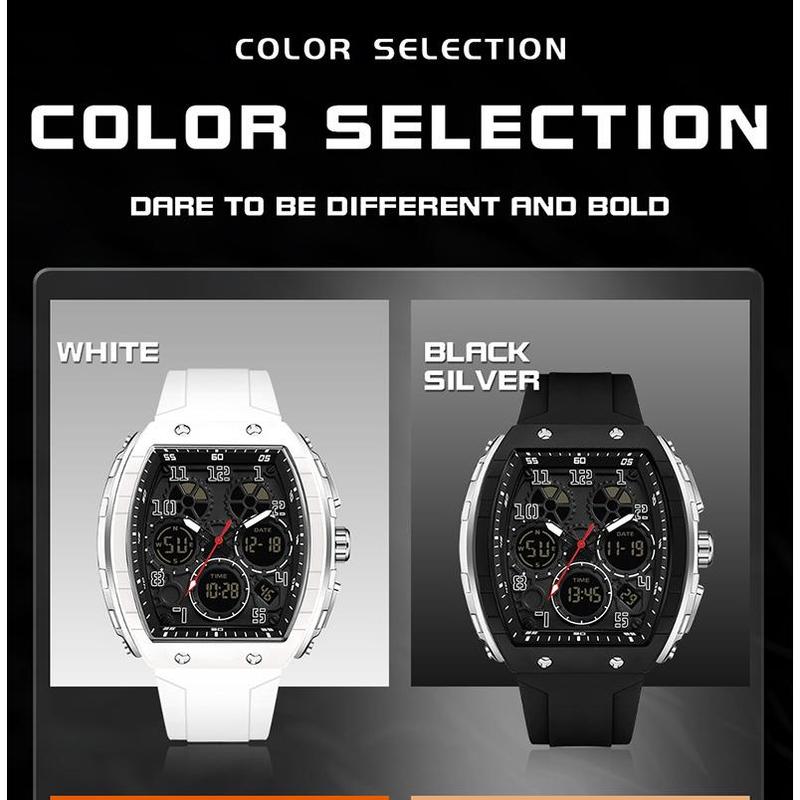 ⌚Férfi sportos, világító digitális automata karóra✨