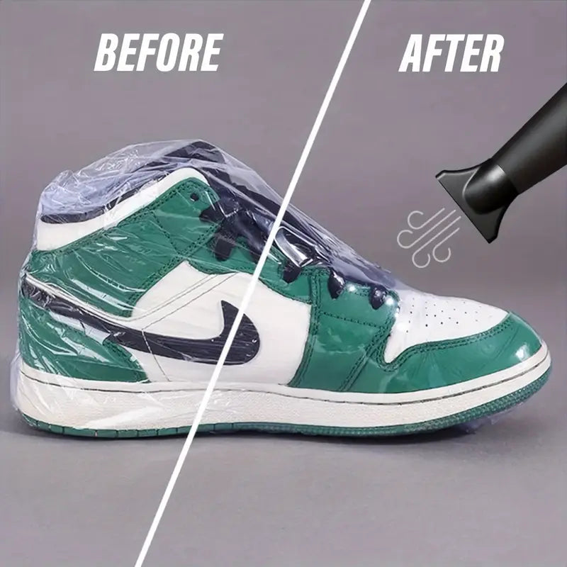 ♻️Környezetbarát, Lebomló Hőzsugorító Fólium (100 db) - Cipőcsomagoláshoz