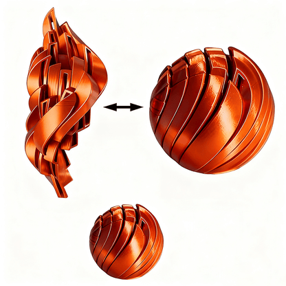 🎁🎅 3D nyomtatott slime labda fidget játék👍