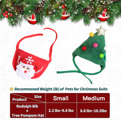 🎄Aranyos karácsonyfa sapka pomponokkal