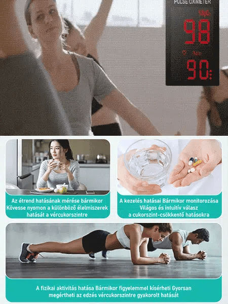 🔥Német Medisana pulzoximéter