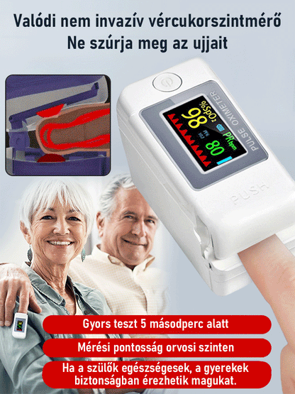 🔥Német Medisana pulzoximéter