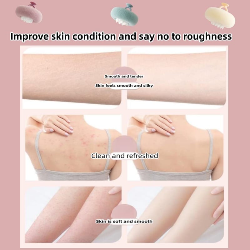 💕Szívókorongos, szuperpuha fürdőszivacs virág💦