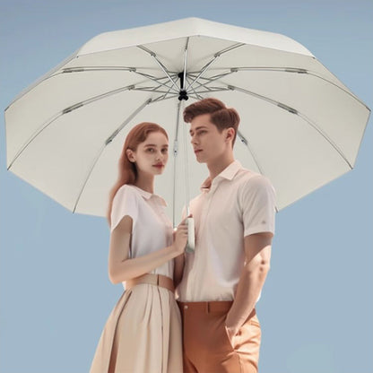 ☂️✨ Fényvisszaverő biztonsági csíkos esernyő! Fordított tágulás és összehúzódás fröccsenő víz nélkül, jó láthatóság homályos környezetben