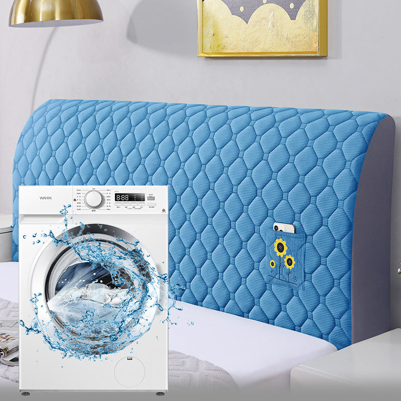 Rugalmas párnázott fejtámla-bútorhuzat