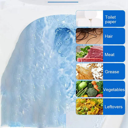 🧼🌸Többcélú, hatékony, eltömődésgátló csatornatisztító por