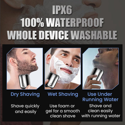 🔥 2025 új generációs USB mini borotva😎