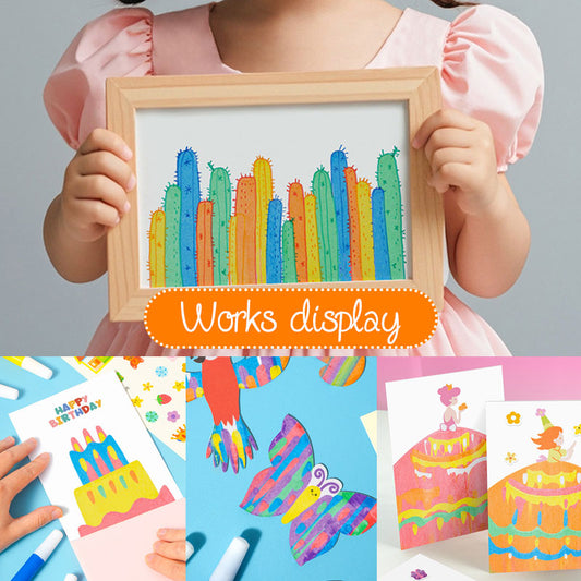 DIY Rainbow Scratch karácsonyi festés - Kreatív ünnepi áldás